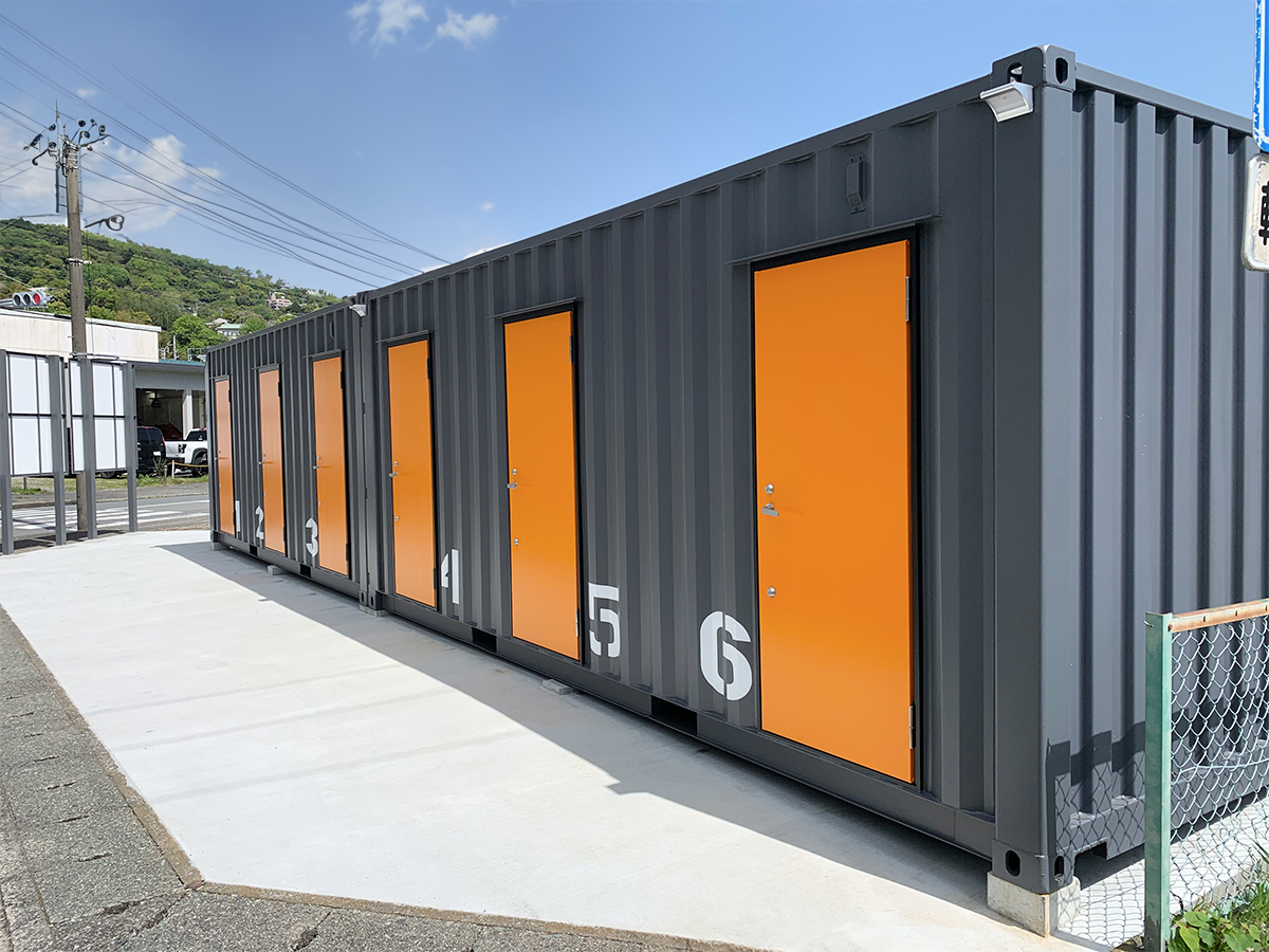 【伊東市】荷物整理・資材書類整理｜24時間利用可能なトランクルーム（宮川BASE）